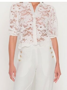 NWT Generation Love Tammy Mesh Shirt Size XS
